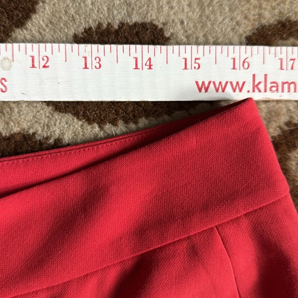 NWT J. Jill pants trousers Womens 12P Stretch Flat front Office Career Sangria - Picture 8 of 10